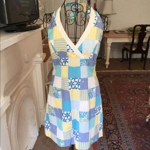 ⭐️SALE⭐️ Lilly Pulitzer Checkered Halter Dress